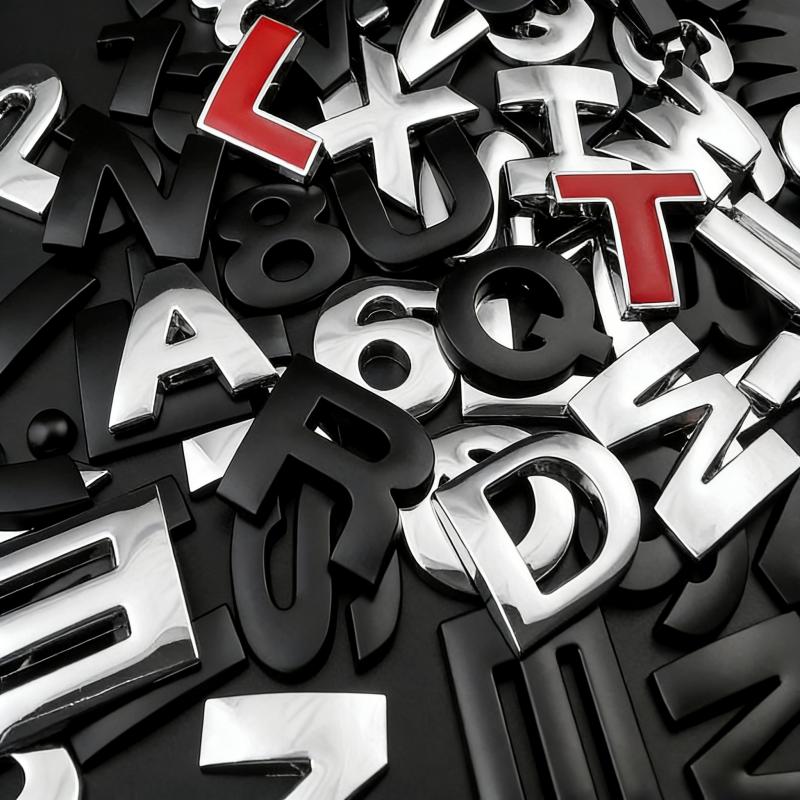 25mm 45mm DIY 26文字 10数字 アルファベッ - Board Game Logo のレビューと価格