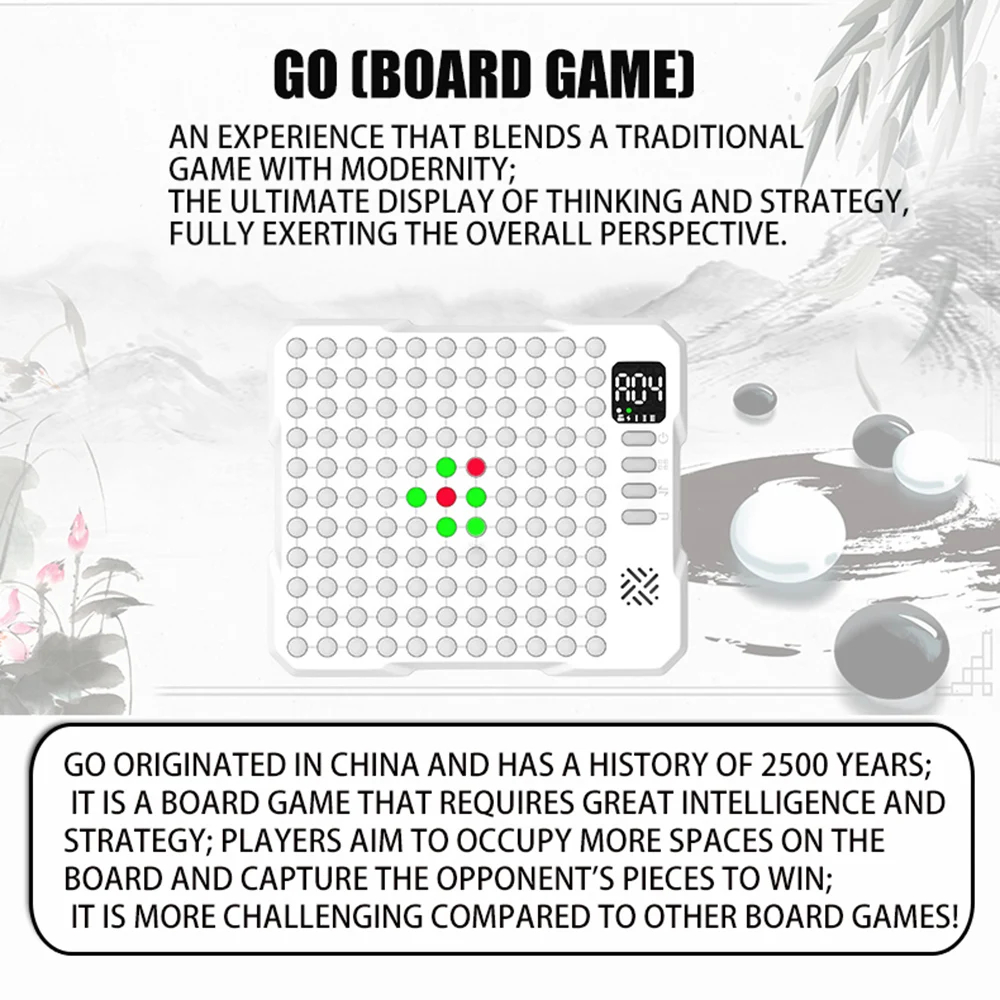 14 in 1多機能スマートボードゲーム電子チェスバックギャ - Board Game Vantage のレビューと価格