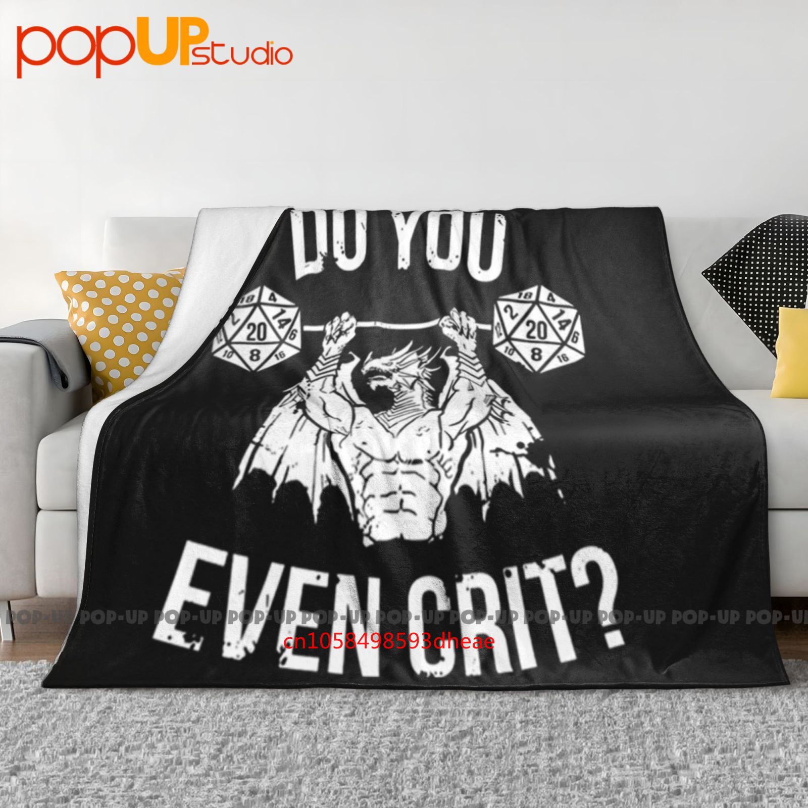 ダンジョンアンドドラゴンズ Do You Even Crit - Board Game Quilt のレビューと価格