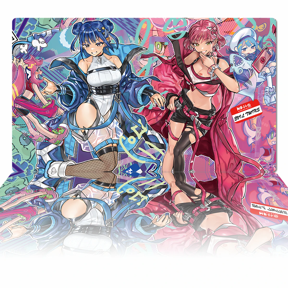 遊戯王 イービルツインズ キシキル＆リラ プレイマット TC - Board Game Zone のレビューと価格