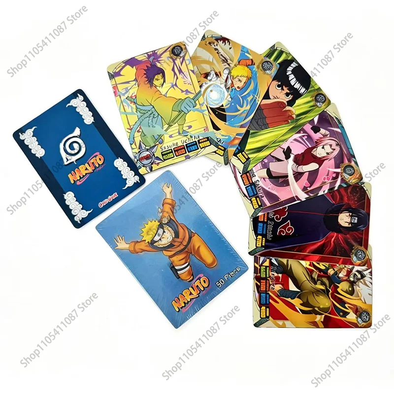 **50枚入り ナルト 英語カード フラッシー カカシ うず - Board Game Naruto のレビューと価格