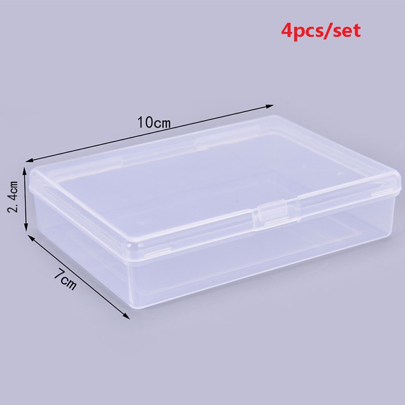 プラスチック製の収納ボックス,10x7x2.4cm,4個,ト - Board Game Review のレビューと価格