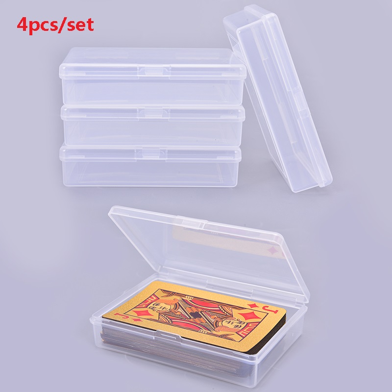 プラスチック製の収納ボックス,10x7x2.4cm,4個,ト - Board Game Review のレビューと価格
