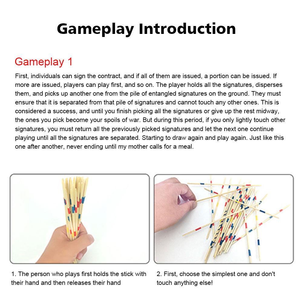 1 セット伝統的なミカドスピールピックアップスティックボック - Board Game Review のレビューと価格