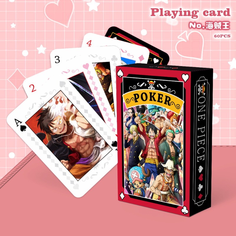 ワンピースナルトアニメーションポーカーカード 54 個クラシ - Board Game Naruto のレビューと価格