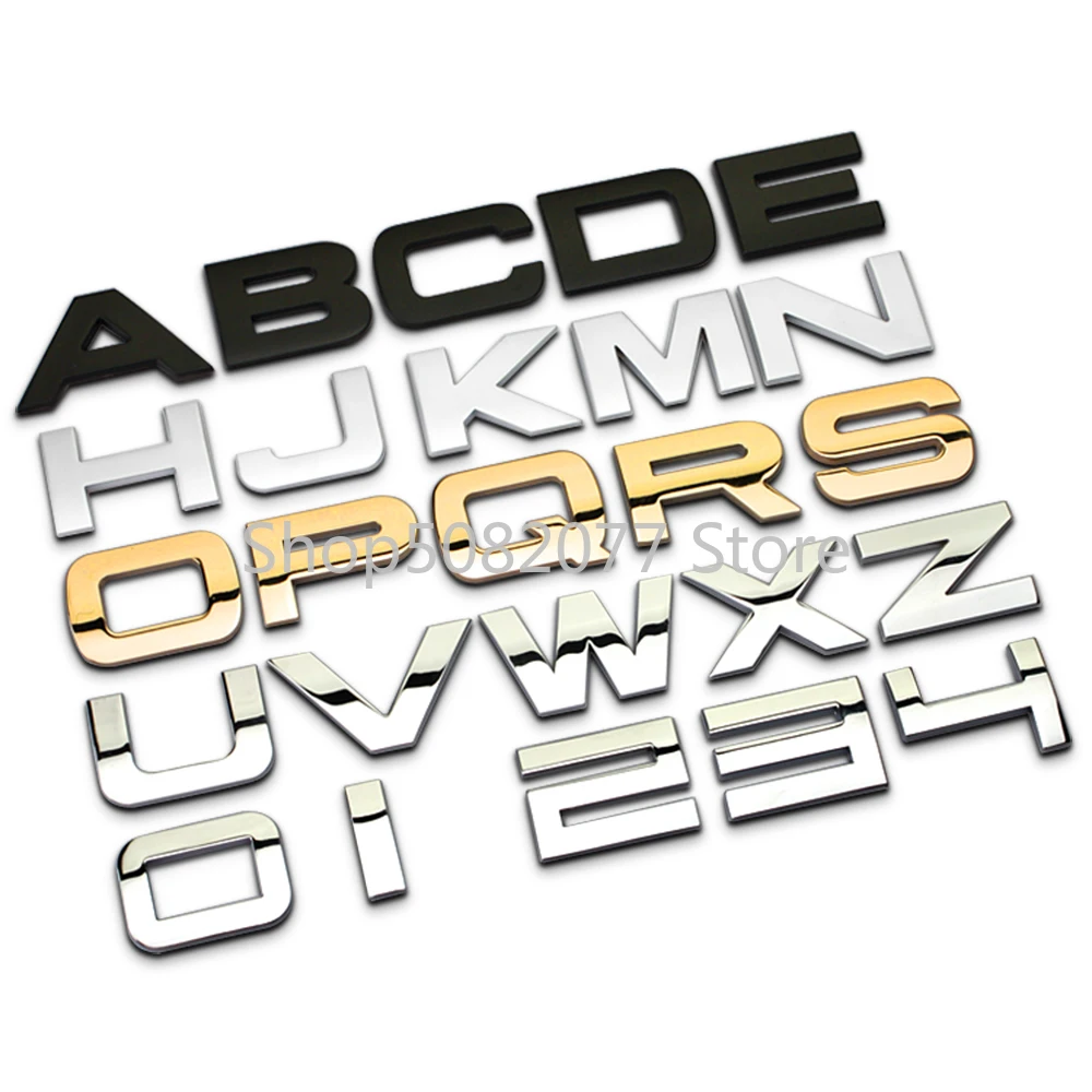 DIY文字数字アルファベットメタルエンブレム25mm 30m - Board Game Logo のレビューと価格