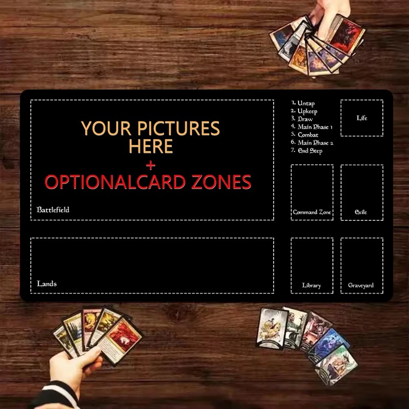 カスタムTCGプレイマット 24インチ×14インチ パーソナ - Board Game Zone のレビューと価格