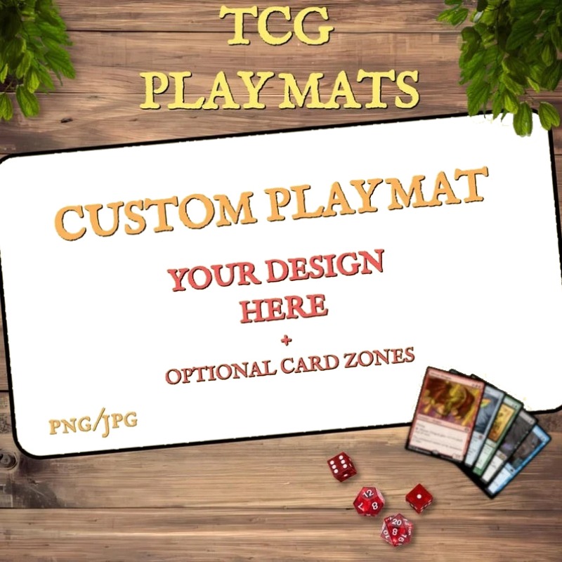 カスタムTCGプレイマット 24インチ×14インチ パーソナ - Board Game Zone のレビューと価格