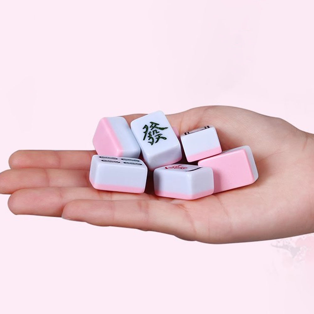 ミニ麻雀中国の伝統的な麻雀ボードゲーム思考練習家族のおもちゃ - Board Game Mahjong のレビューと価格